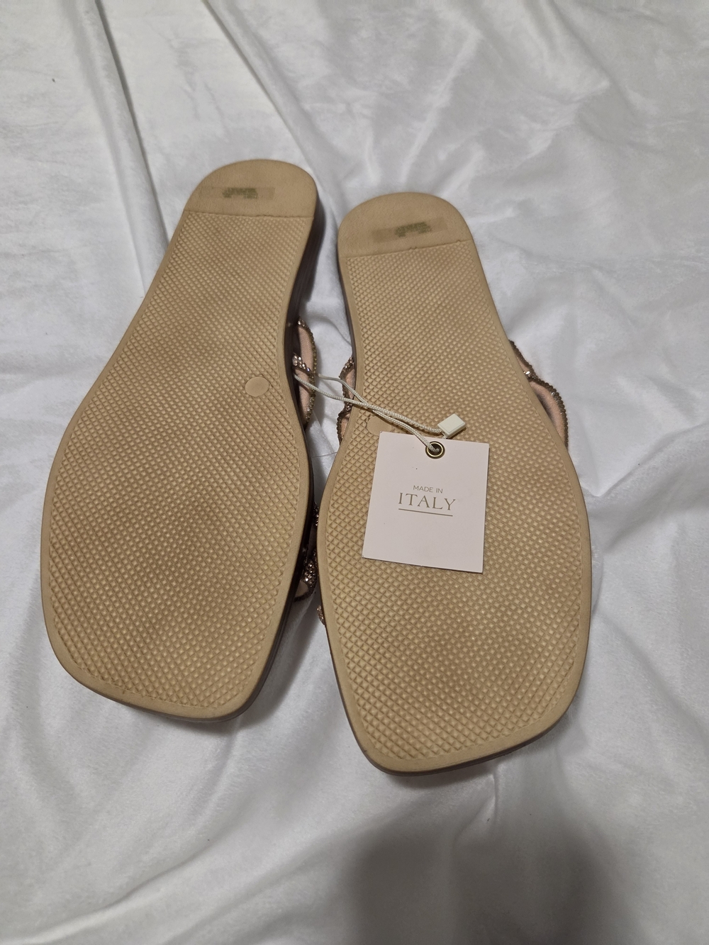 MARELLA Pink Crystal-Strap Slide Mules - Picture 2 of 2